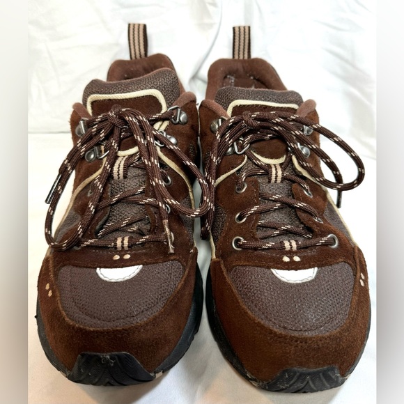 Ryka Brown Suede & Mesh Fitness Walking Shoe 8.5W - Picture 3 of 6